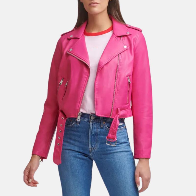 Hot Pink Jacket Womens