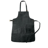 All Purpose Multi Pockets Genuine Leather Apron for Men and Women