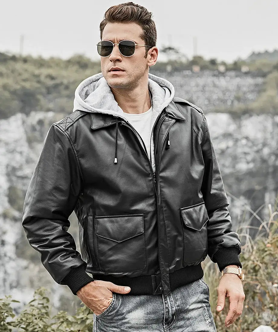 leather-hooded-aviator-jacke