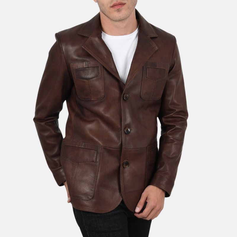 Mens Brown Blazer