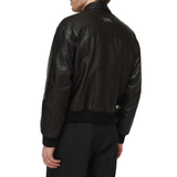 mens Black Bomber Jacket