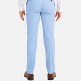 Slim Fit 3 Piece Sky Blue Suit