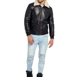 men-black-bomber-leather-jacket