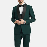 Dark Green 3 Piece Tuxedo