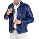 men-s-leather-jacket-genuine-leather-blue-color-Akyo