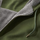 mens-army-green-cotton-hoodie