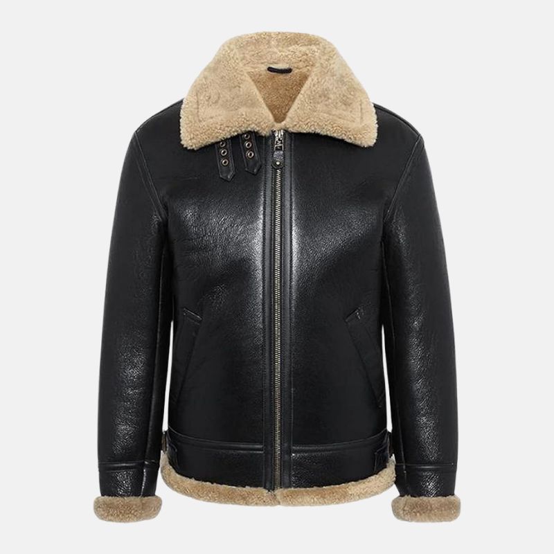 mens-b3-shearling-black-bomber-jacket