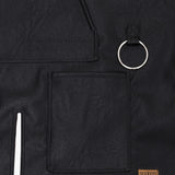 Genuine Clean Split Black Bar Leather Apron