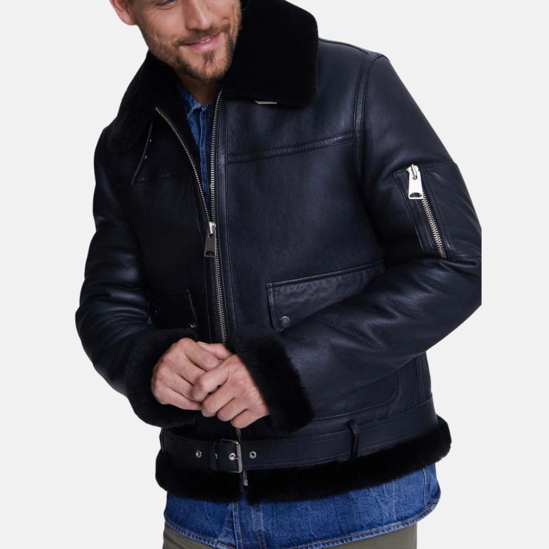 mens-blue-b3-raf-aviator-shearling-jacket