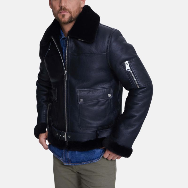 mens-blue-b3-raf-sheepskin-shearling-jacket