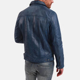 mens-blue-trucker-leather-jackets