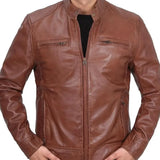 mens-brown-cafe-racer-leather-jacket