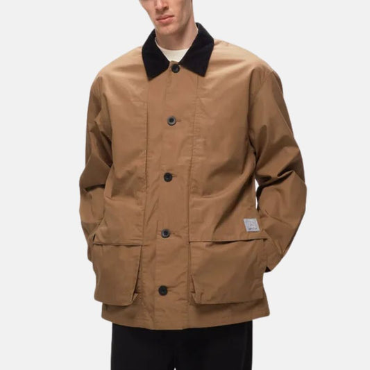 mens-brown-carhartt-wip-darper-cotton-jacket-mesn