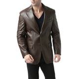 mens-brown-leather-blazer