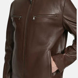 Motorcycle Leather Jacket Mens