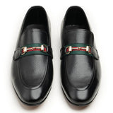 mens-buckle-leather-loafers