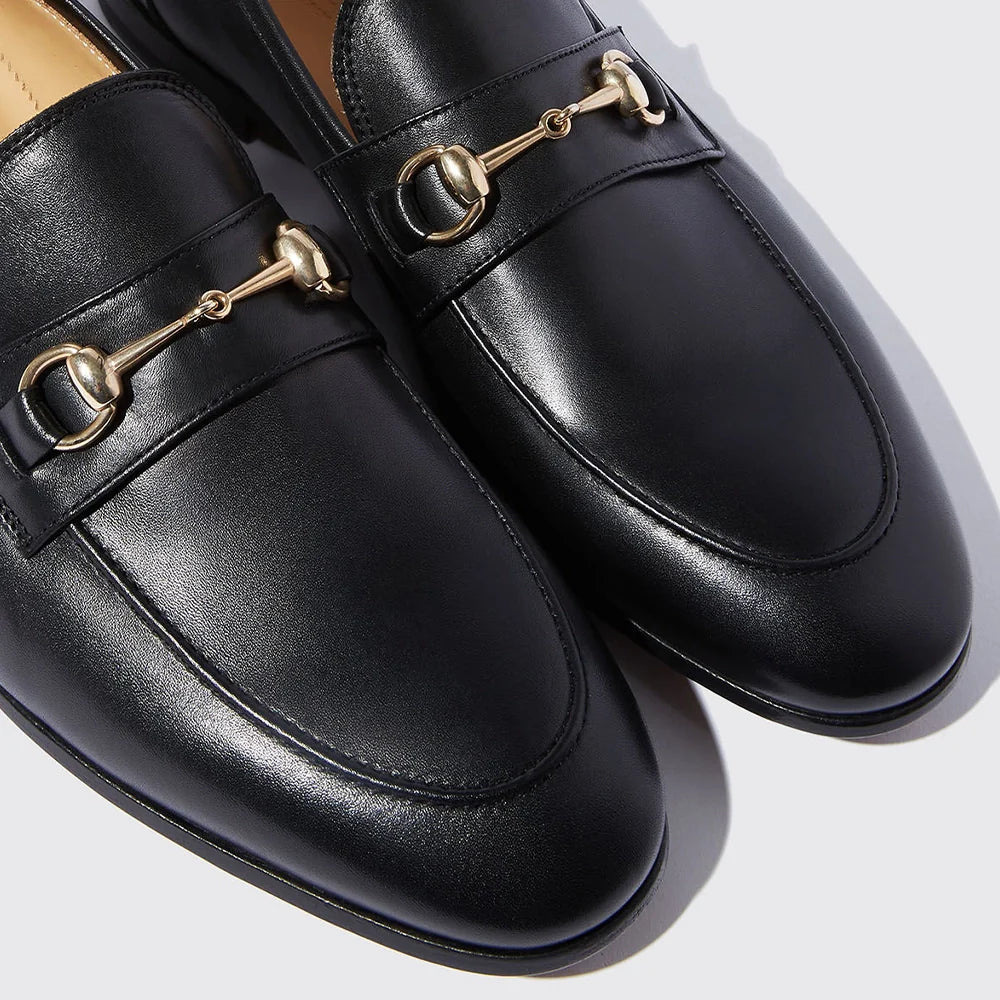 mens-buckle-leather-loafers