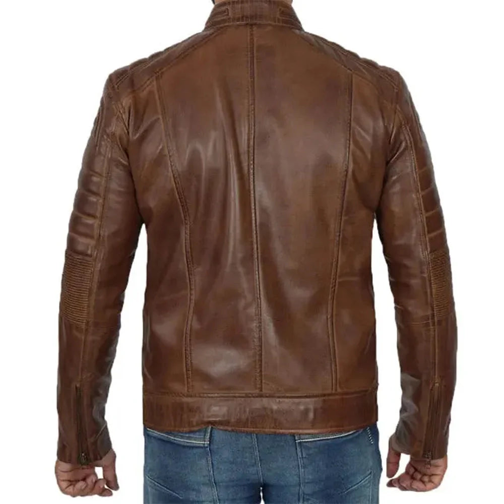 mens-coffee-brown-cafe-racer-leather-jacket-6