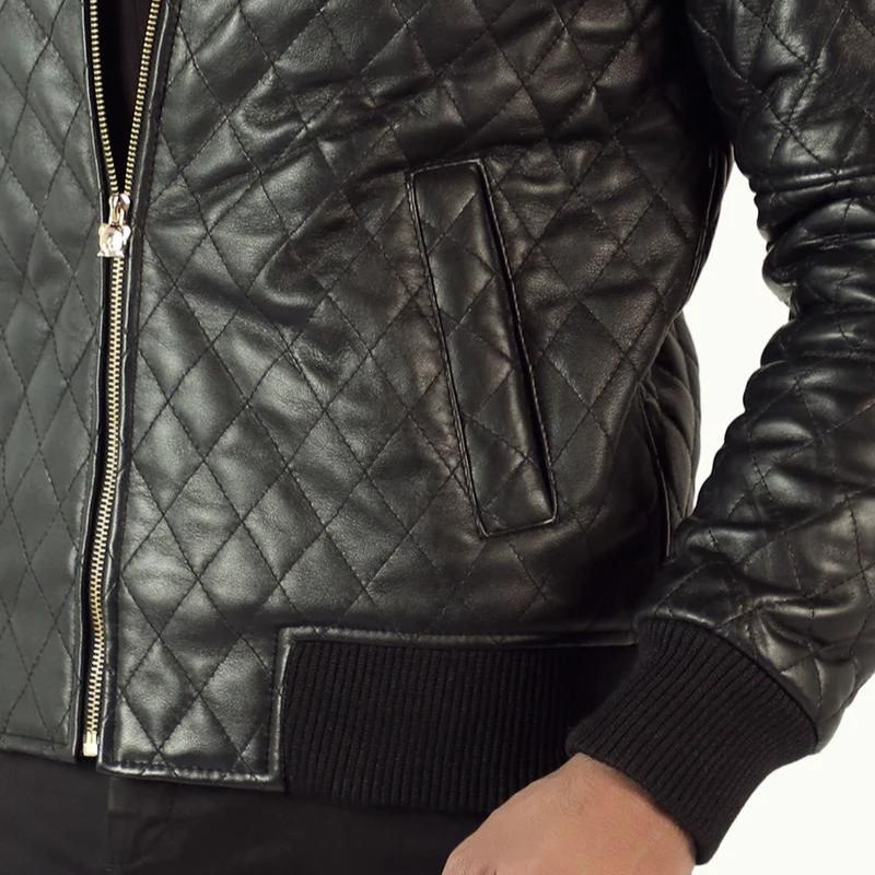 mens-daimond-black-leather-jacket