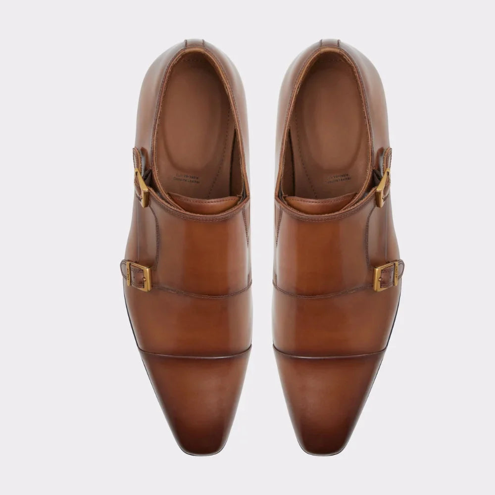 mens-double-monks-brown-leather-loafers