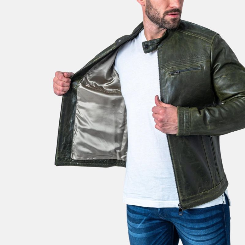 mens-green-racer-jacket