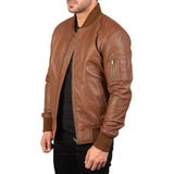 mens-leather-bomber-jacket-brown