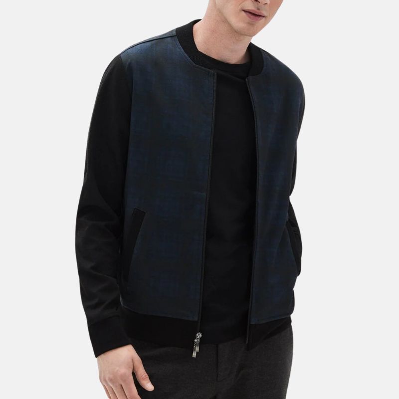 mens-navy-blue-zipper-bomber-jacket