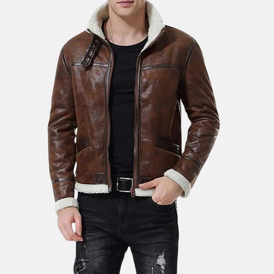 mens-raf-b3-aviator-fur-shearling-brown-leather-bomber