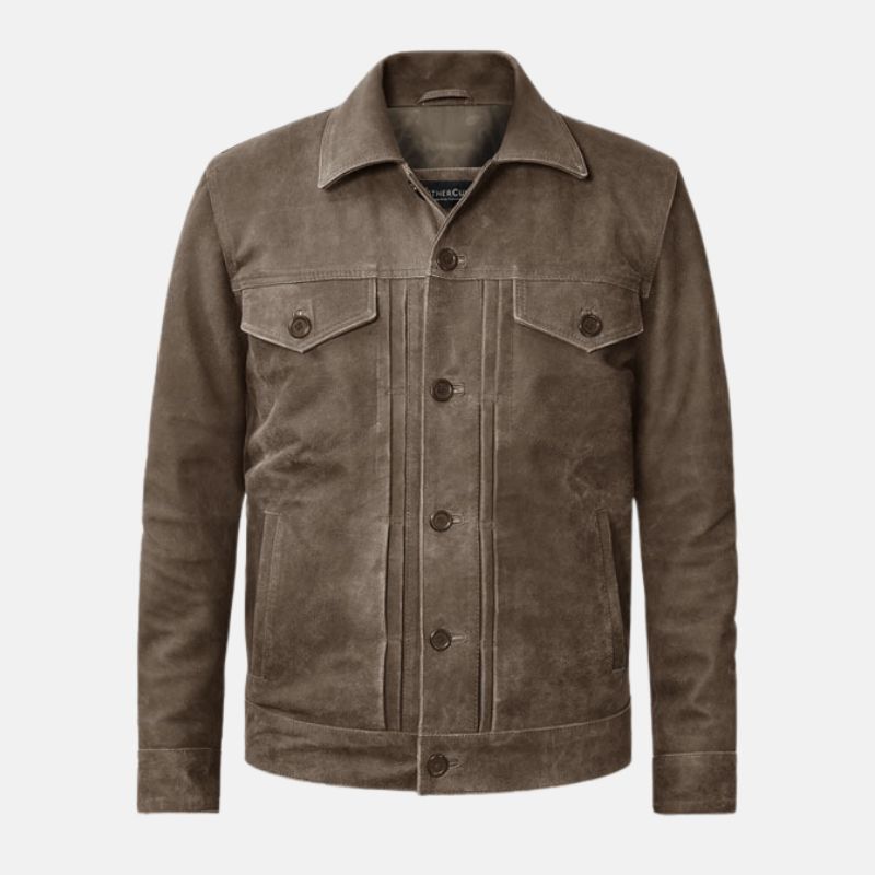 mens-suede-classic-brown-bomber-jacket