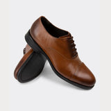 Brown Oxford Shoes For Men's