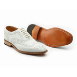 White Oxford Shoes