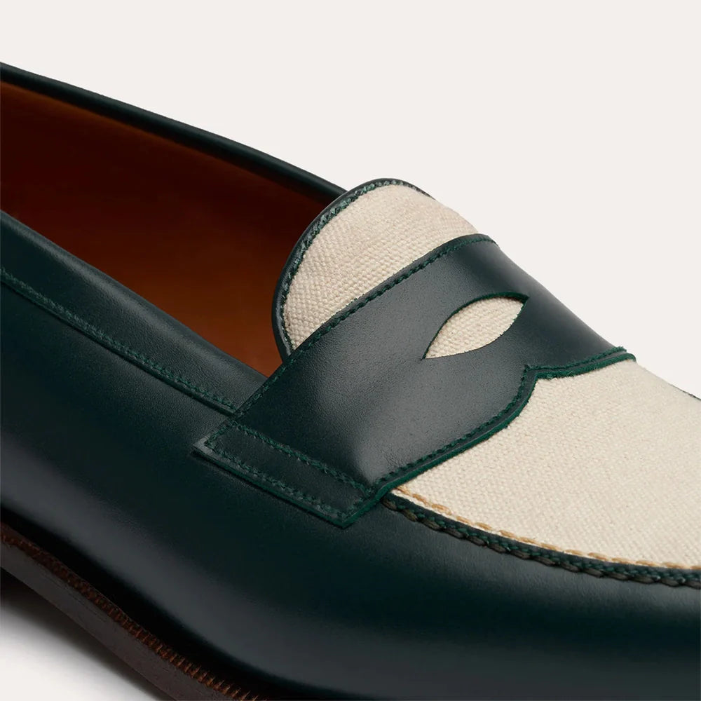 penny-english-green-and-white-two-tone-loafers