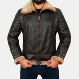 quilted-black-leather-shearling-white-fur-jacket-for-men