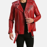 red-asymmetrical-biker-leather-jacket