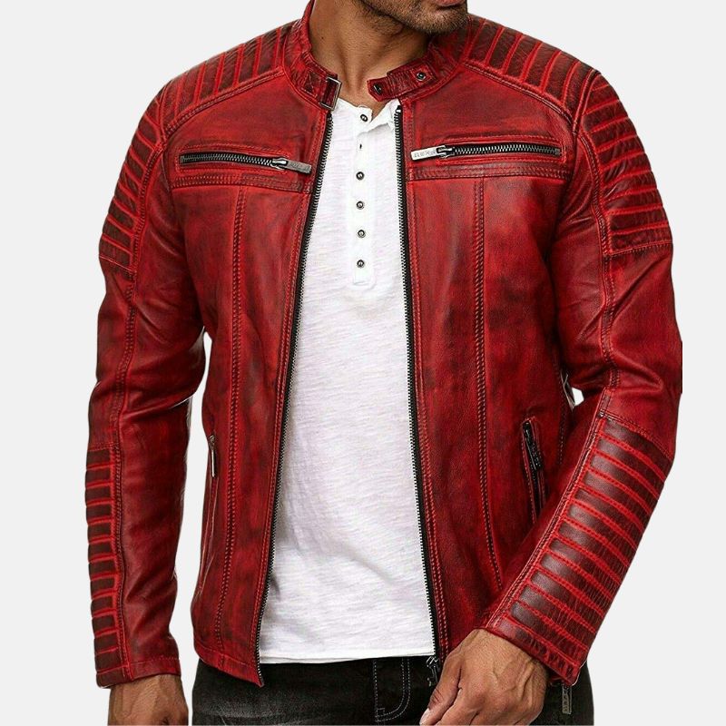 red-biker-leather-jacket