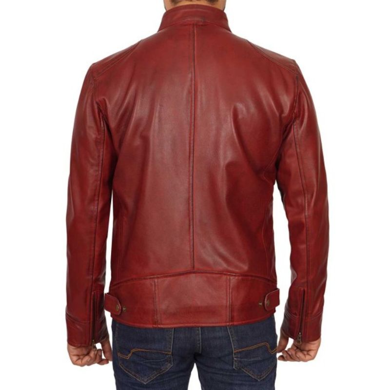 red-biker-leather-jacket