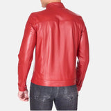 Red Biker Jacket