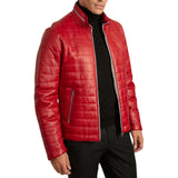 red-puffer-mens-leather-jacket