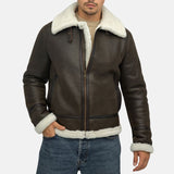 raf-brown-leather-jacket