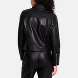 Black Leather Jacket Womens