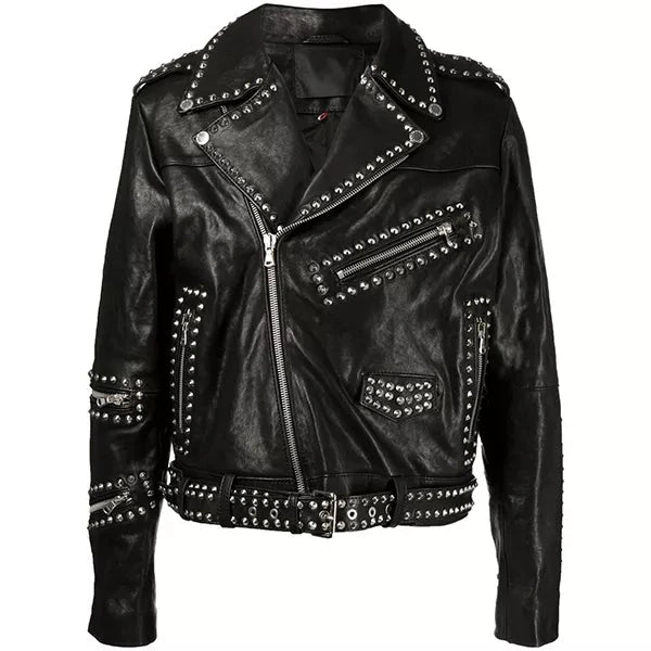 Studded Motorcycle Jacket