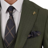 three-piece-olive-green-suit