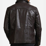 trucker-brown-leather-jacket