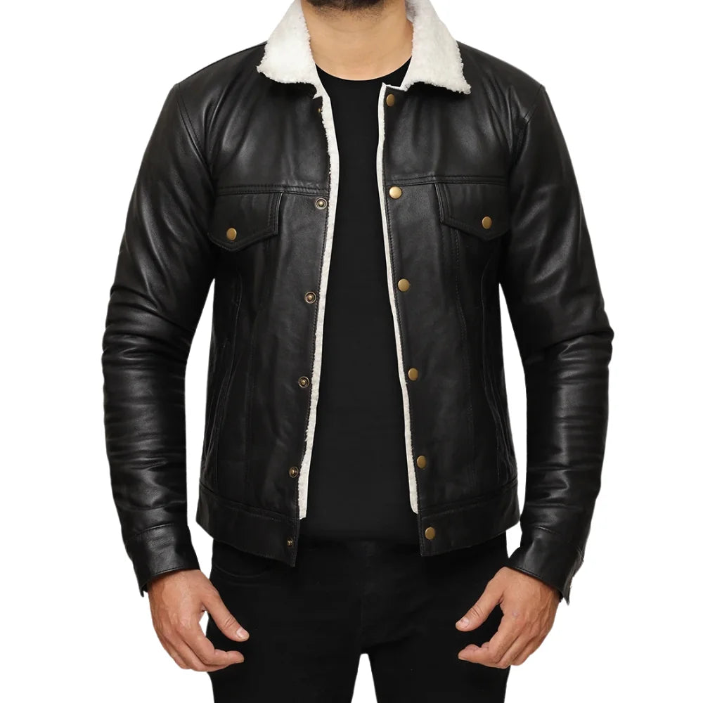 trucker-leather-shearling-jacket