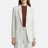 White Formal Blazer Womens