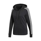 Black Hoodie Track Jacket Women