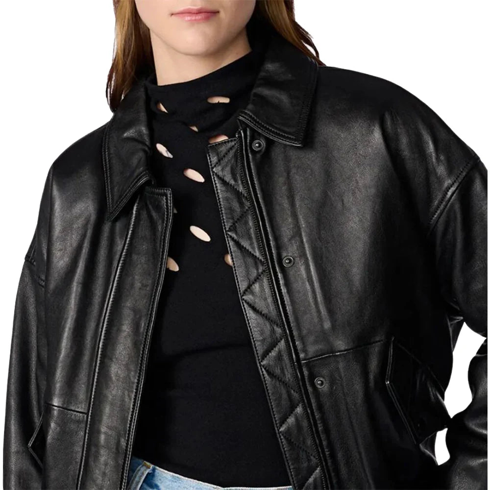 women-bomber-black-leather-jacket