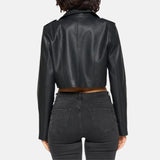 Black Leather Motorcycle Jacket