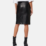 womens-black-leather-midi-pencil-