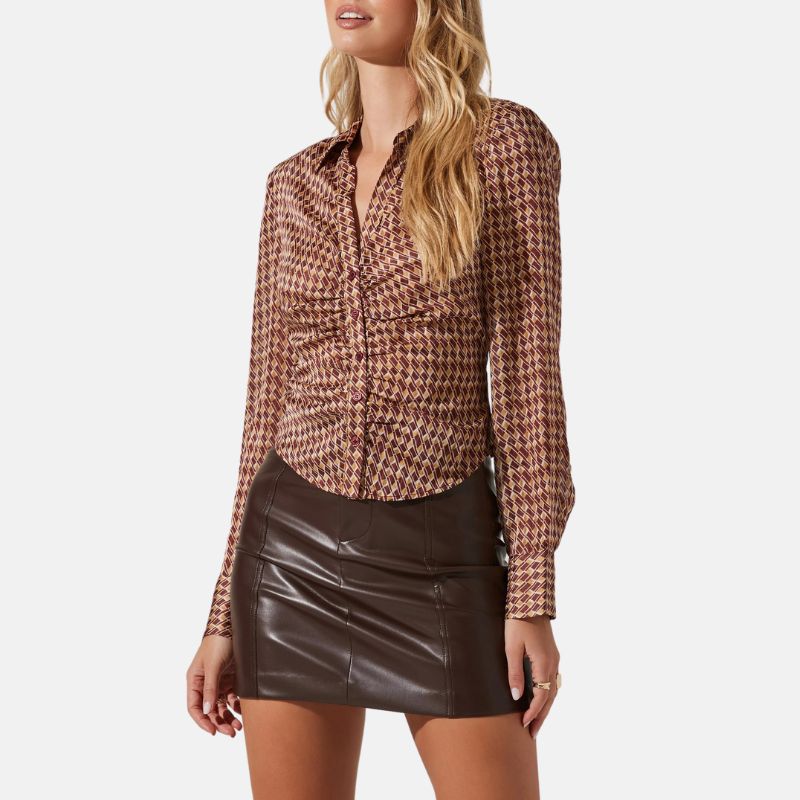 Pant Style Mini Skirt